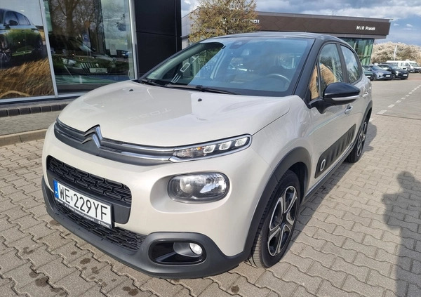 Citroen C3 cena 49900 przebieg: 99669, rok produkcji 2019 z Radom małe 497